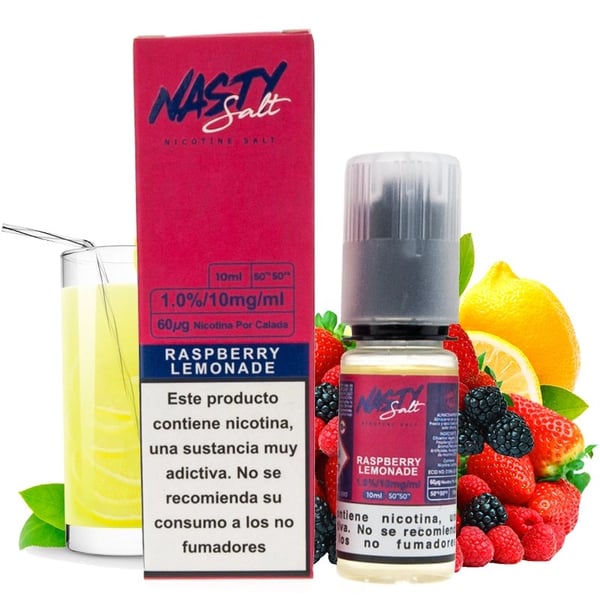 Nasty Juice Salt Raspberry Lemonade 10ml