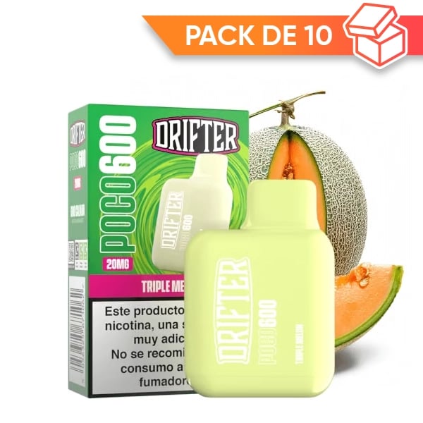 Drifter Poco 600 - Triple Melon (Pack x10)