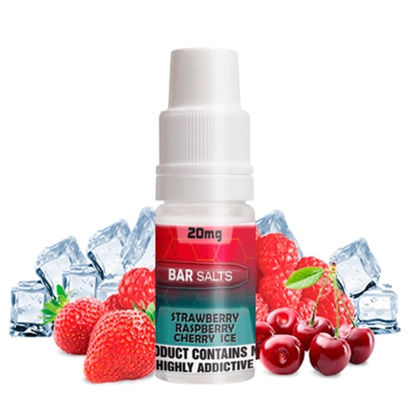 Bar Salts Strawberry Raspberry Cherry Ice 10ml