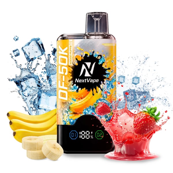 Strawberry Ice & Banana Ice - NextVape DF-50K