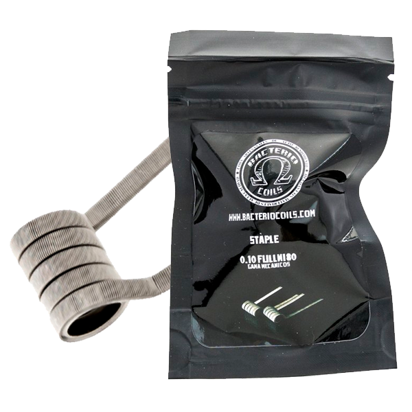Bacterio Coils - Staple Full Ni80 (Resistencias Artesanales)