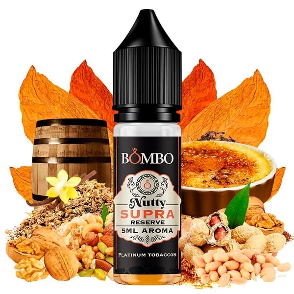 Aroma Nutty Supra - Platinum Tobaccos by Bombo (Longfill para Sales)