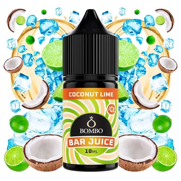 Aroma Coconut Lime Ice - Bar Juice by Bombo (Longfill para Sales)