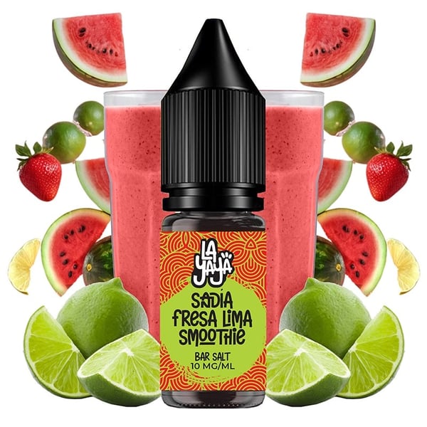 Sales Sandía Fresa y Lima Smoothie - La Yaya Salt 10ml