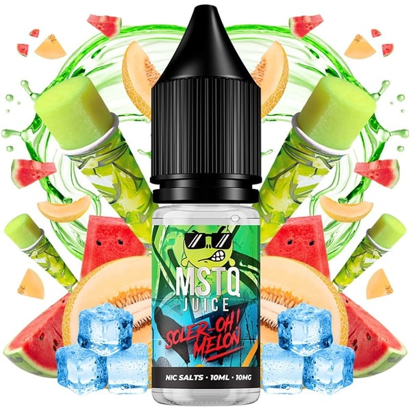 Sales Soler-Oh Melon Ice - MSTQ Juice Nic Salts 10ml