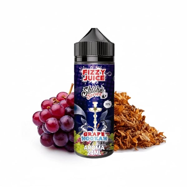 Aroma Shisha Grape Hookah - Fizzy Juice 24ml (Longfill):