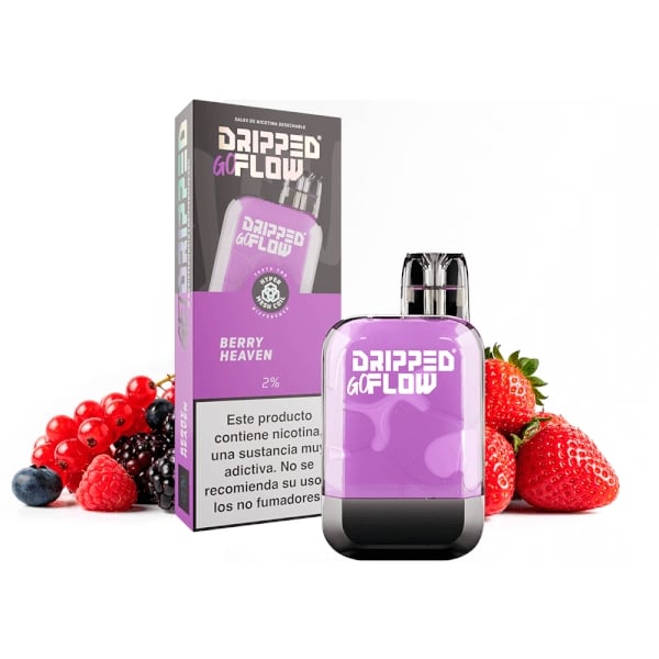 Vaper desechable Berry Heaven - Dripped GoFlow
