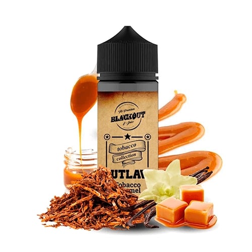 Outlaw Tobacco Caramel Shot - Blackout 100ml