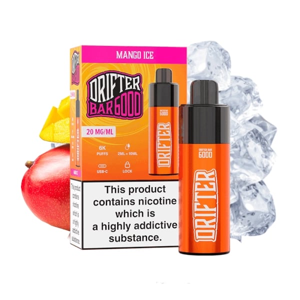 Vaper desechable Mango Ice - Drifter Bar 6000