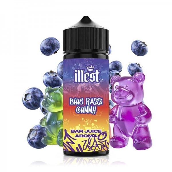 Aroma Blue Razz Gummy - Illest (Longfill)
