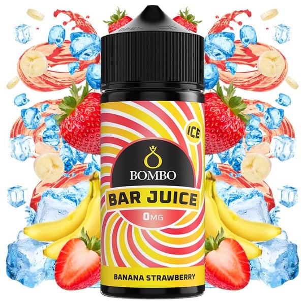 Banana Strawberry Ice - Bar Juice by Bombo 100ml