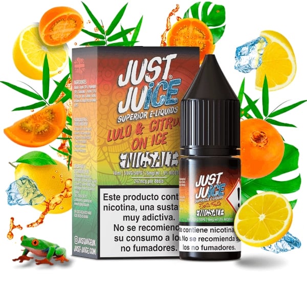 Sales Lulo & Citrus on Ice - Just Juice Exotic Fruits Nic Salts 10ml