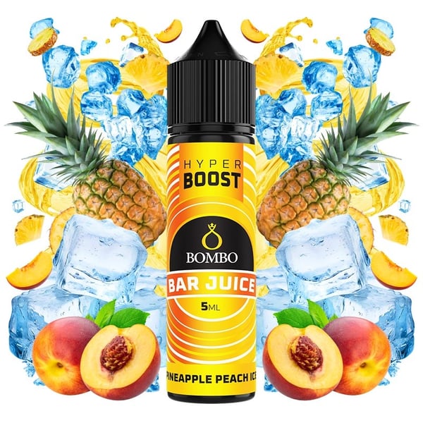 Aroma Pineapple Peach Ice - Bar Juice Hyper Boost by Bombo (Longfill)