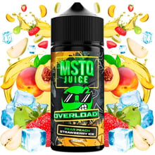 Aroma Pear Peach Strawberry Ice - MSTQ Juice Overload 30ml (Longfill)