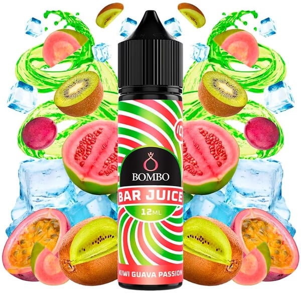 Aroma Kiwi Guava Passion Ice - Bar Juice by Bombo (Longfill)