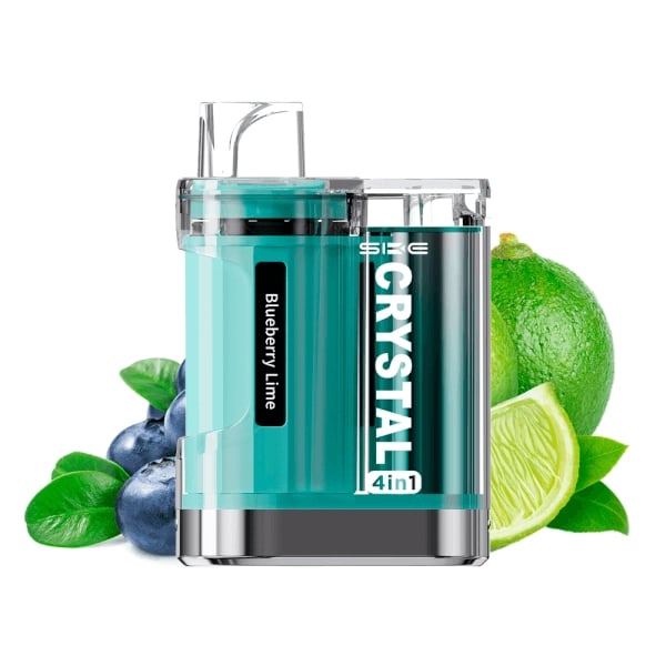 Vaper Desechable 4 in 1 Tiffany Blue - Ske Crystal