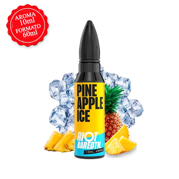 Aroma Pineapple Ice - Riot Squad Bar EDTN Salt - 10ml (Longfill)
