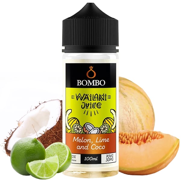 Wailani Juice Melon, Lime & Coco - Bombo 100ml