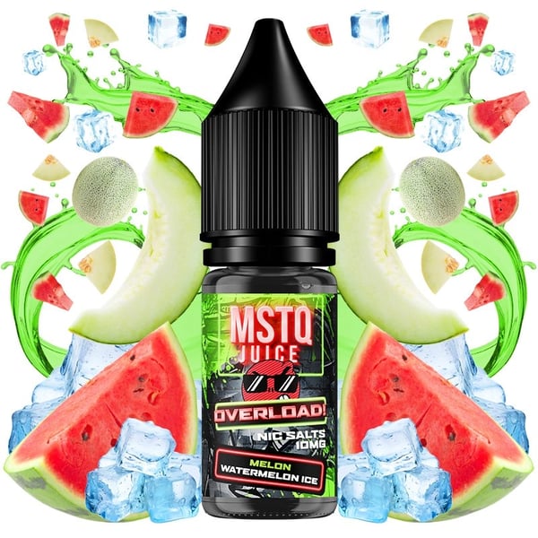 Sales Melon Watermelon Ice - MSTQ Juice Overload Nic Salts 10ml