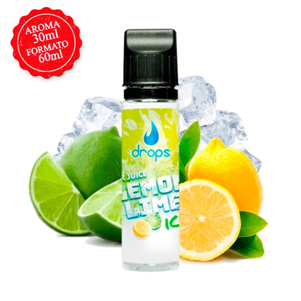 Aroma Lemon Lime Ice - Drops Bar Juice (Longfill)