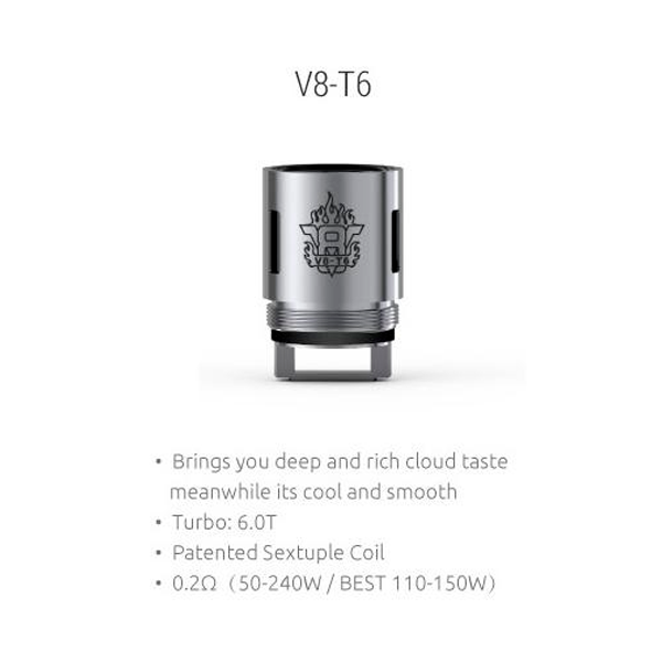 Resistencias Smok TFV8 V8-T6 Coil