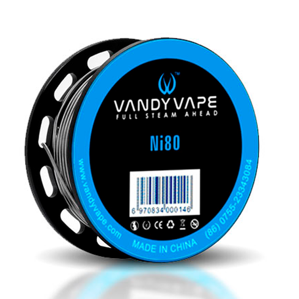 Hilos Vandy Vape Nichrome Ni80