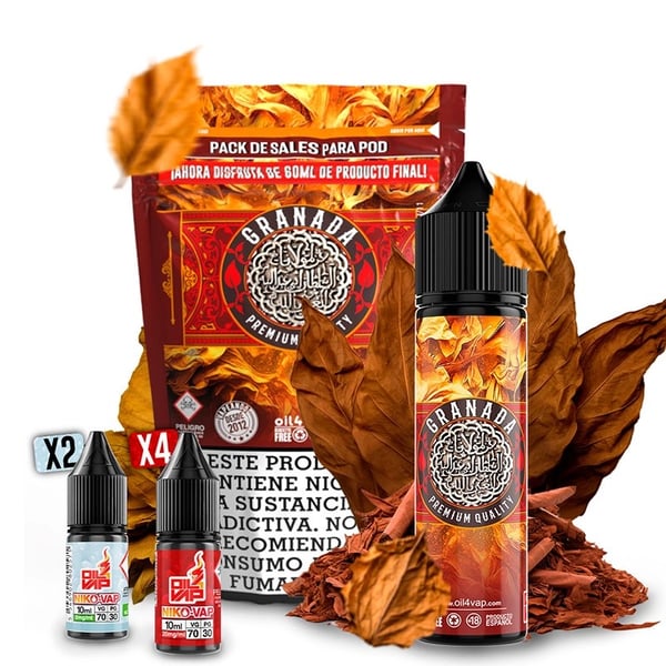 Pack Rubio Granada + NikoVaps - Oil4Vap Sales - 60ml