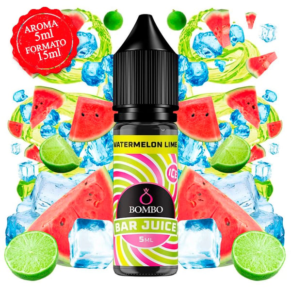 Aroma Watermelon Lime Ice - Bar Juice by Bombo 5ml (Longfill)