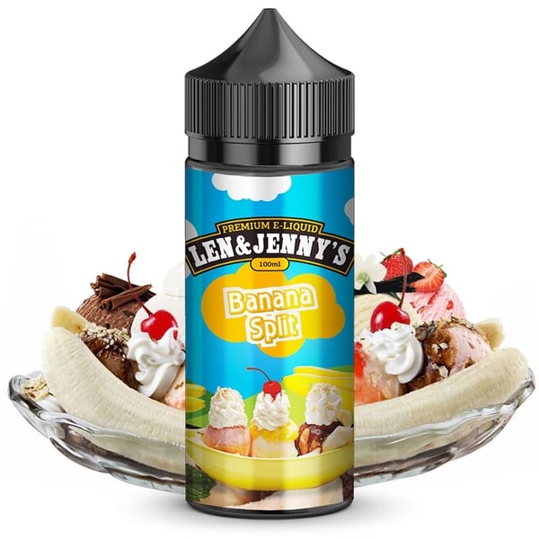 Banana Split - Len & Jennys 100ml