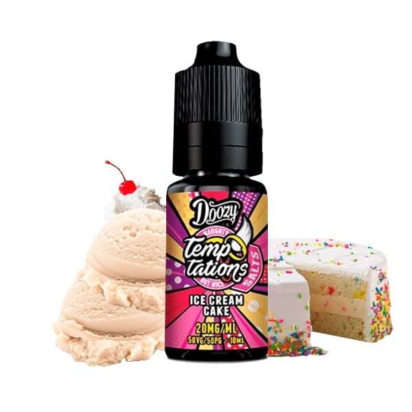Salts Ice Cream Cake - Doozy - Temptations - 10ml