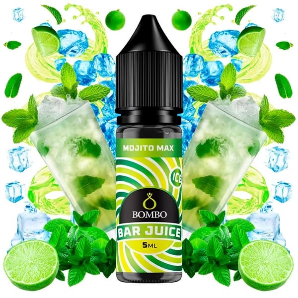 Aroma Mojito Max Ice - Bar Juice by Bombo (Longfill para Sales)