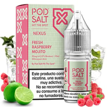 Fresh Raspberry Mojito-Nexus Nic Salt-10ml