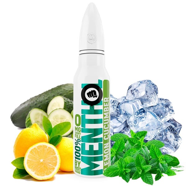 Lemon Cucumber 50ml - Riot Squad 100% Menthol
