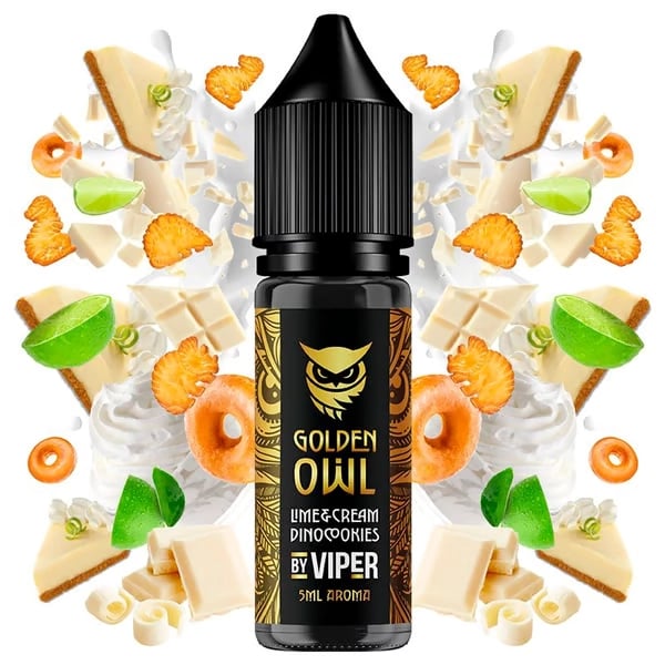 Aroma Lime Cream Dinocookies - Golden Owl by Viper (Longfill para Sales)