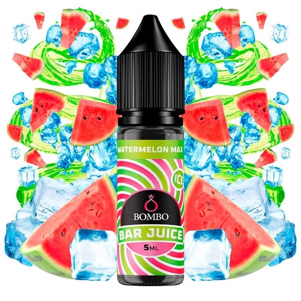 Aroma Watermelon Max Ice - Bar Juice by Bombo (Longfill para Sales)