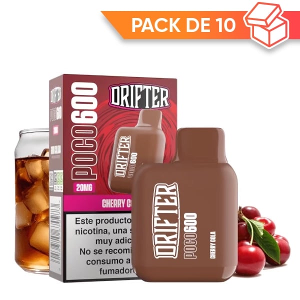 Drifter Poco 600 - Cherry Cola (Pack x10)