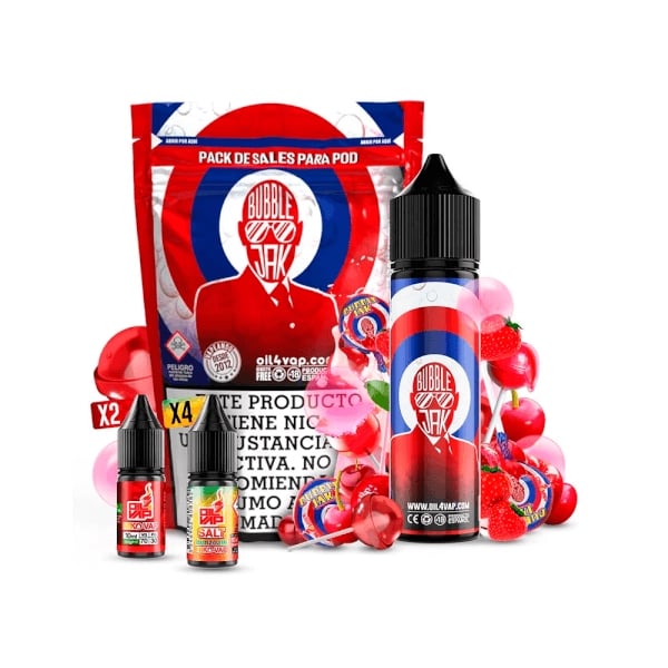 Pack Bubble Jack + NicoVaps - Oil4Vap Sales 60ml