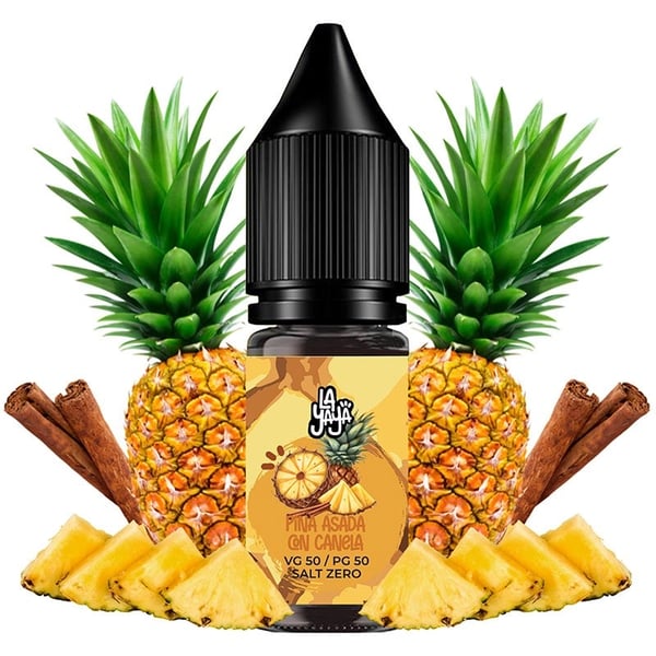 Sales Piña Asada con Canela Zero - La Yaya Salt - 10ml