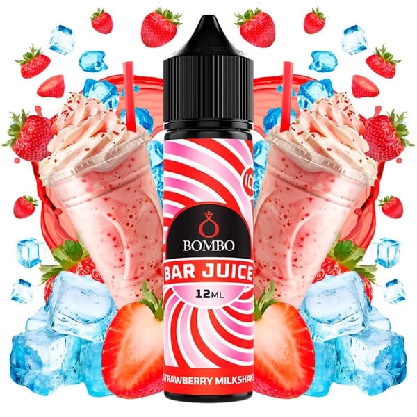 Aroma Strawberry Milkshake Ice - Bar Juice by Bombo (Longfill)