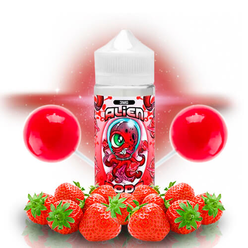 Alien Pops Strawberry - Kings Crest