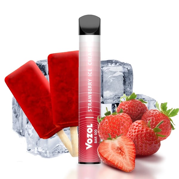 Pod desechable Vozol Bar Strawberry Ice Cream 20mg