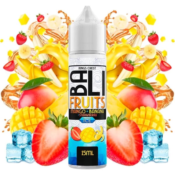 Aroma Mango Banana Strawberry Ice - Bali Fruits by Kings Crest (Longfill)