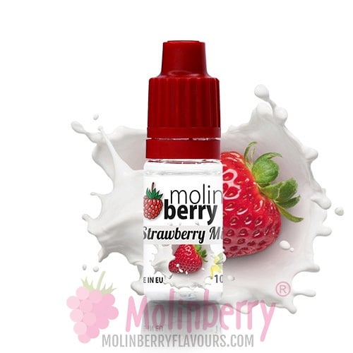 Molin Berry Strawberry Milk Flavour 10ML