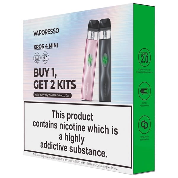Xros 4 Mini Pack 2x1 - Vaporesso