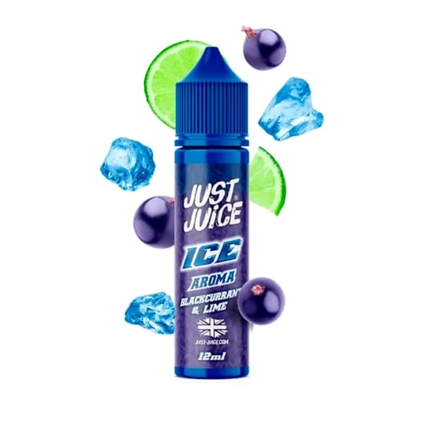Aroma Blackcurrant and Lime - Just Juice Ice (Longfill)