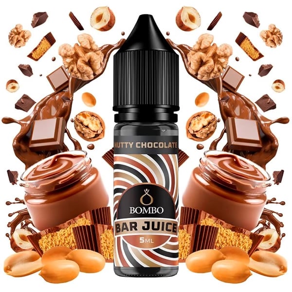 Aroma Nutty Chocolate - Bar Juice by Bombo (Longfill para Sales)