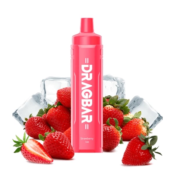 Voopoo Zoovoo Dragbar F600 Strawberry Ice - Pod desechable (Outlet)