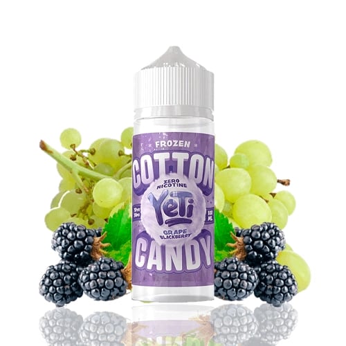 Cotton Candy Frozen Grape Blackberry - Yeti Ice 100ml