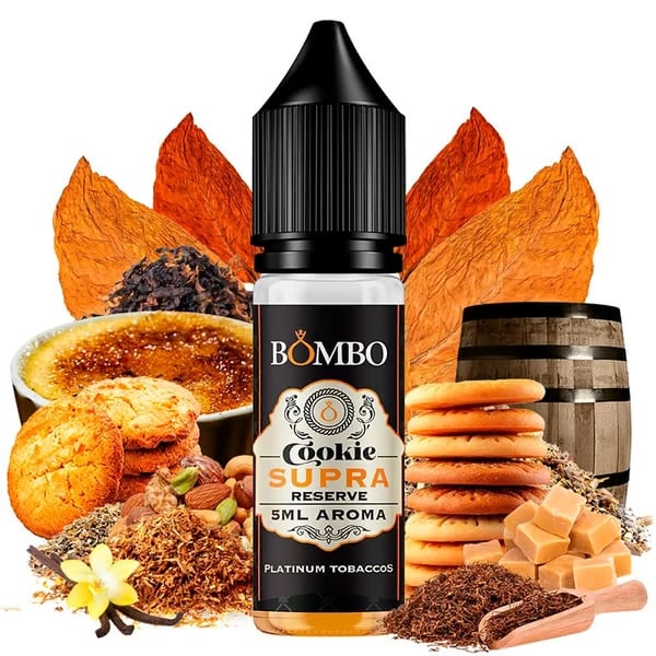 Aroma Cookie Supra Reserve - Platinum Tobaccos by Bombo (Longfill para Sales)