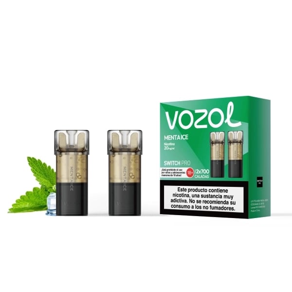 Menta Ice - Vozol Switch Pro (cartucho precargado)